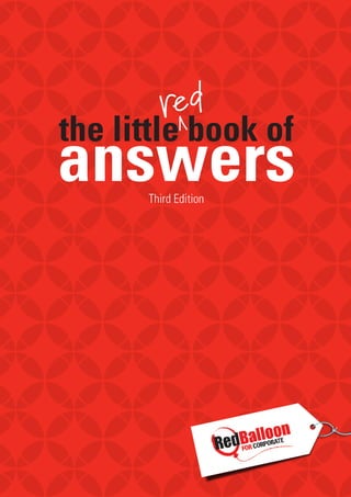 the little book of answers 
creating happy people 1 
Third Edition 
 
