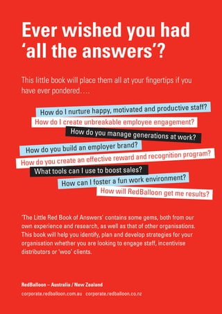 #CultureCode The little red book of answers for HR managers 
