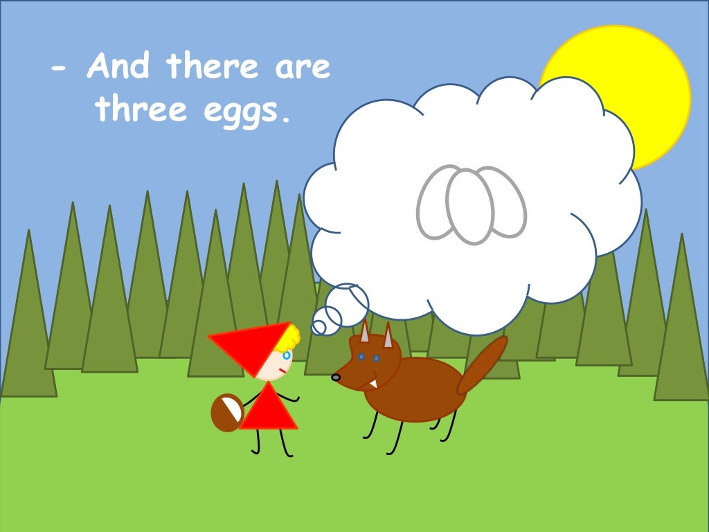 The little red riding hood