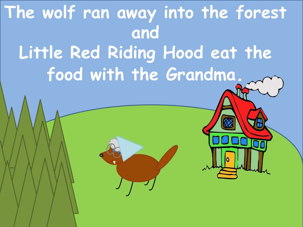 The little red riding hood