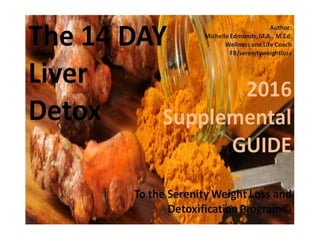 The 14 DAY Liver detox