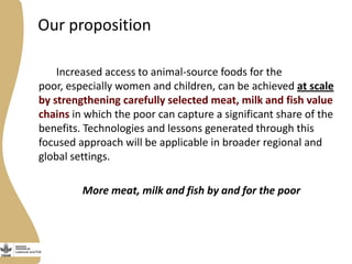 The Livestock & Fish Program