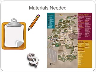 The Living Desert Map The Living Desert