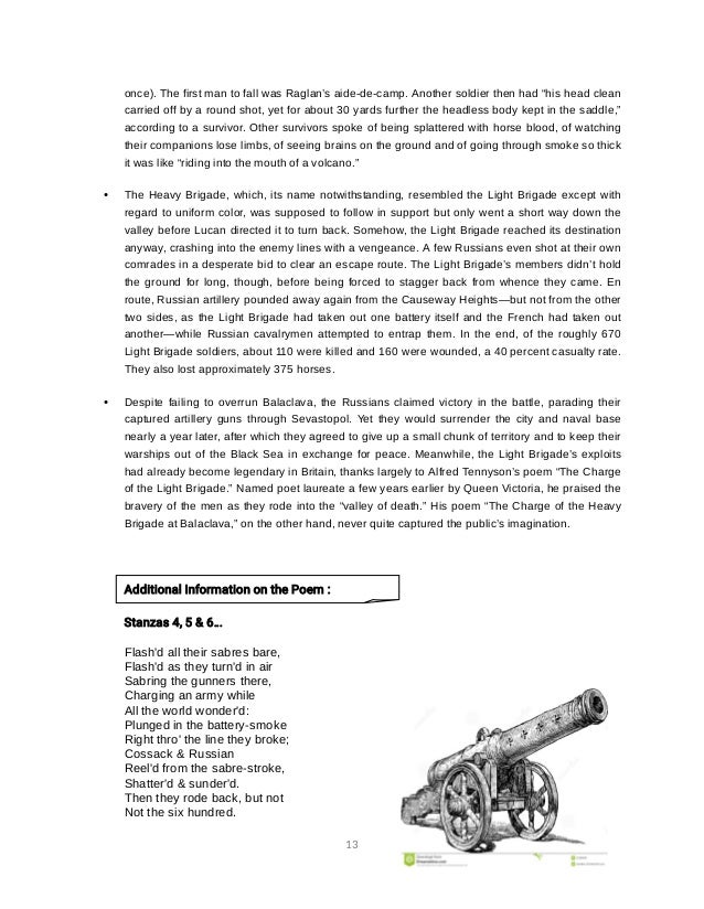 charge of the light brigade song charge of the light brigade song