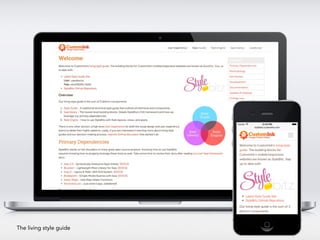 The Living Style Guide: How CustomInk created a their new ux lead style ...