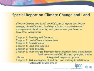 Ipcc Risk Framework Report 6 4 December - Looing Ahead to SROCC and SRCCL - The IPCC Sixth ...