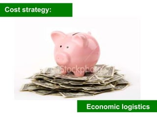 Cost strategy:<br />  Economic logistics<br />