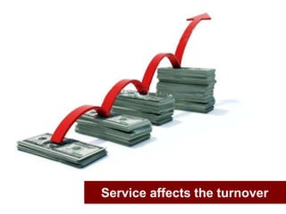   Service affects the turnover<br />