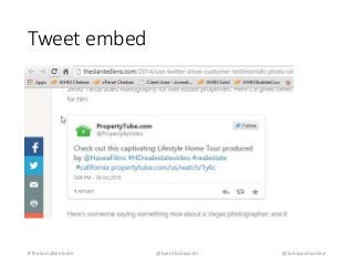 Tweet embed 
#TheSocialWebsite @brentkobayashi @kobayashionline 
 