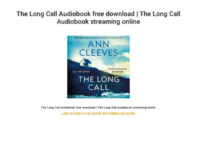 book the long call book the long call