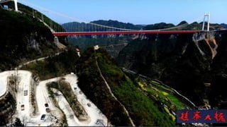 The longest suspension bridge in the world