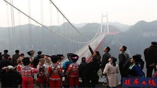 The longest suspension bridge in the world