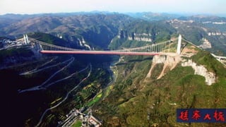 The longest suspension bridge in the world