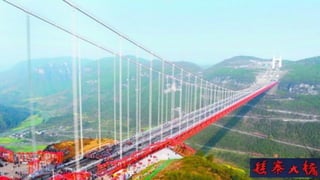 The longest suspension bridge in the world