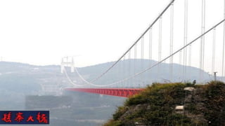 The longest suspension bridge in the world