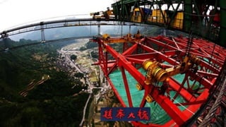 The longest suspension bridge in the world
