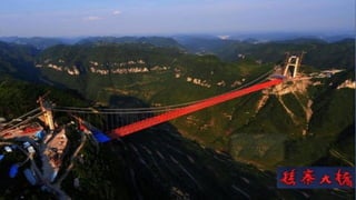 The longest suspension bridge in the world