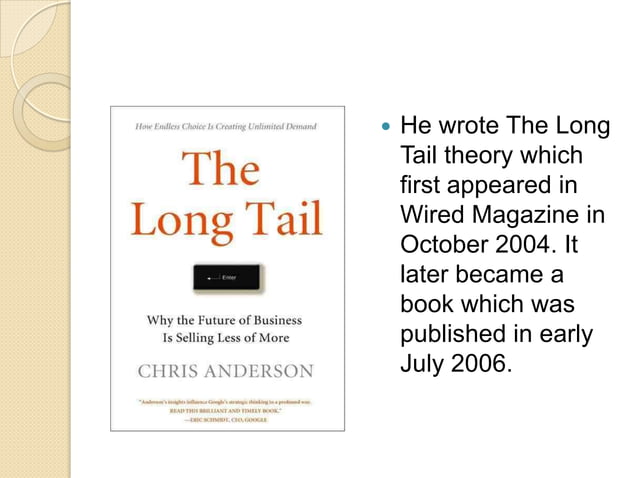 The long tail presentation | PPT