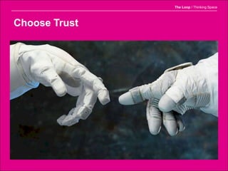 The Loop / Thinking Space

Choose Trust

© 2014 The Loop

 