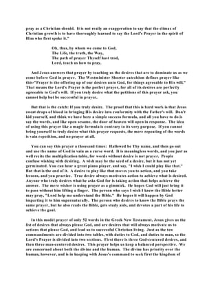The lords prayer | PDF