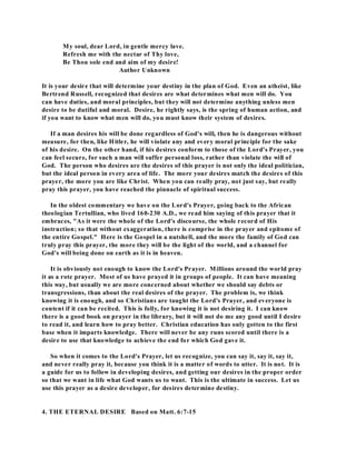 The lords prayer | PDF