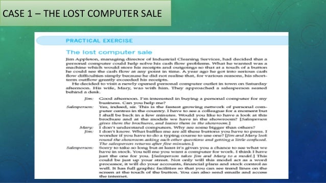 The lost computer sale case study 08 picture