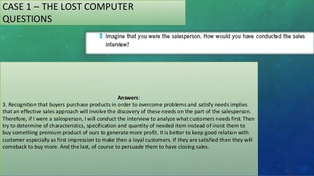 The lost computer sale case study 06 picture