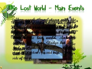 The lost world