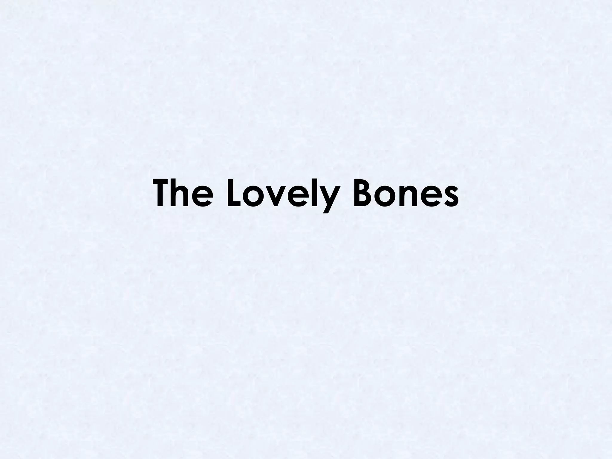 The Shocking Reality Behind The Film "The Lovely Bones" - x1z9qp2