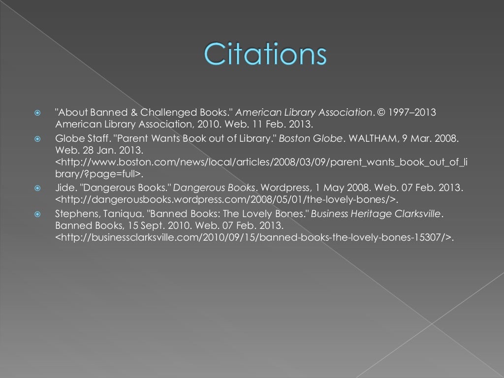 The lovely bones book age rating image