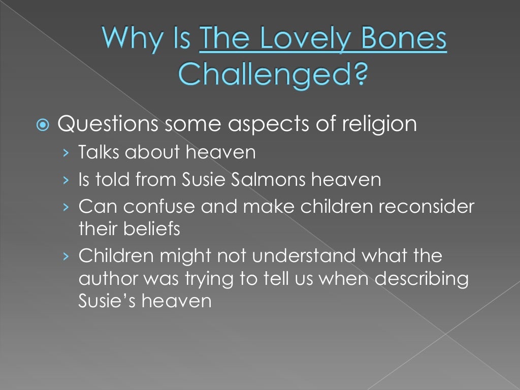 Is the lovely bones a true story image