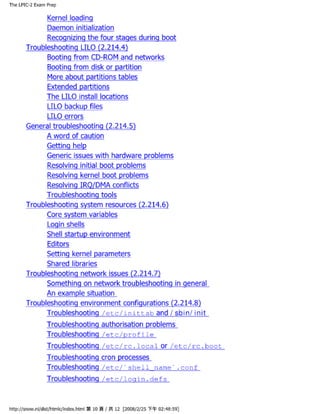 The lpic 2 exam prep