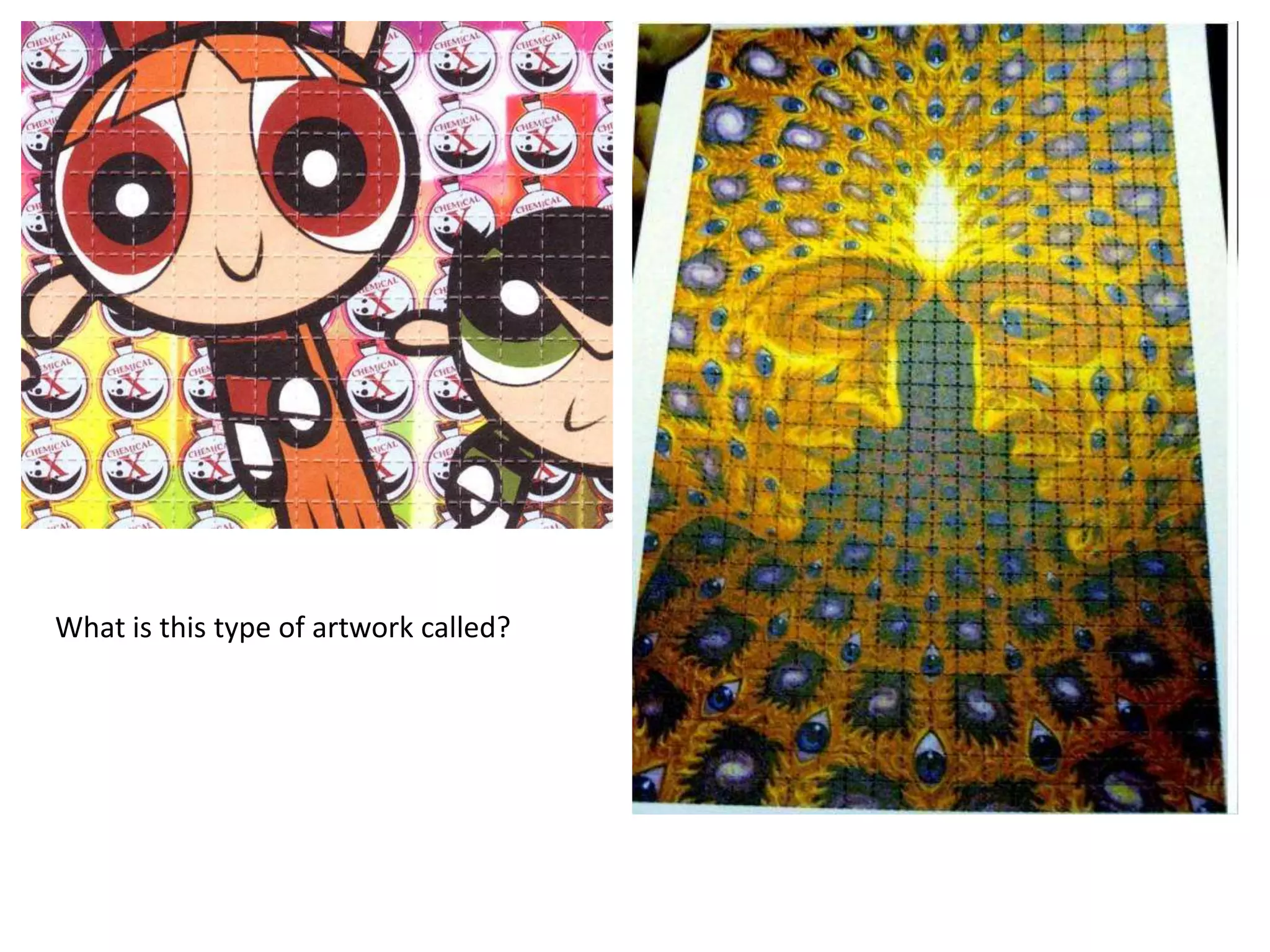 What is this type of artwork called?
 