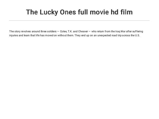 Get Book The lucky ones movie No Survey