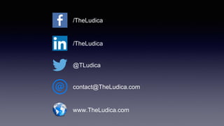 @TLudica
/TheLudica
/TheLudica
contact@TheLudica.com
www.TheLudica.com
 