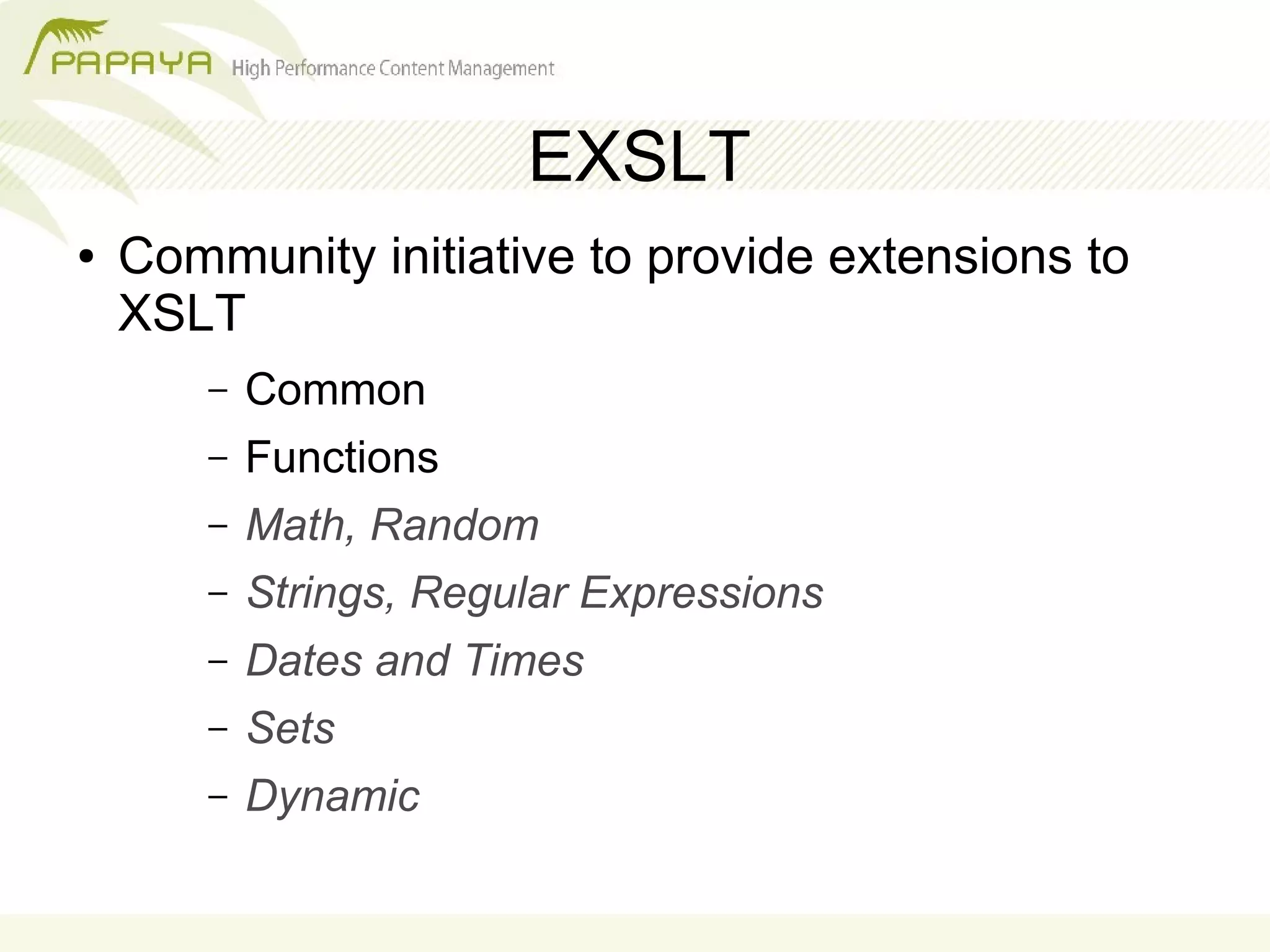 The Lumber Mill   Xslt For Your Templates