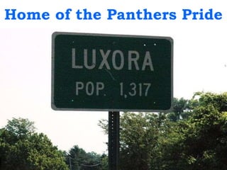 Home of the Panthers Pride 