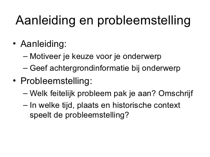 Opzet Scriptie Thema 1 Scriptieworkshop