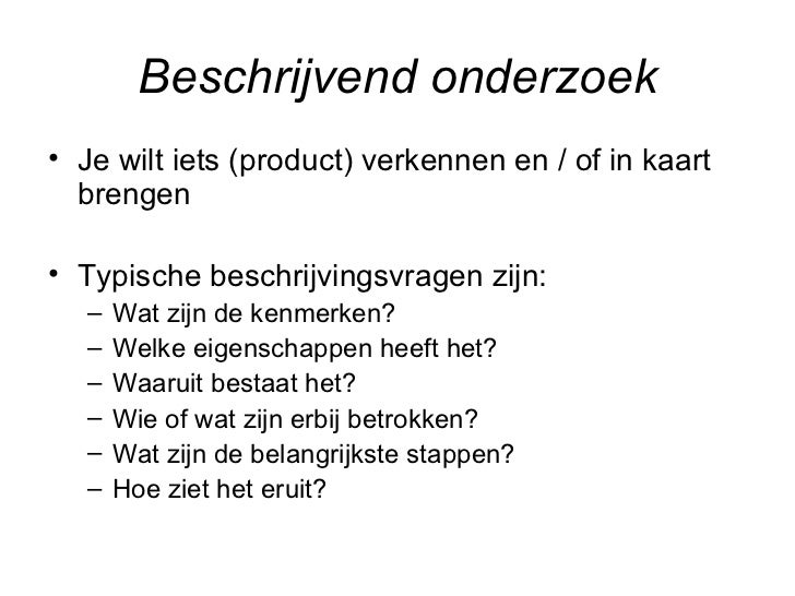 Onderzoeksplan - Thema 7 Scriptieworkshop