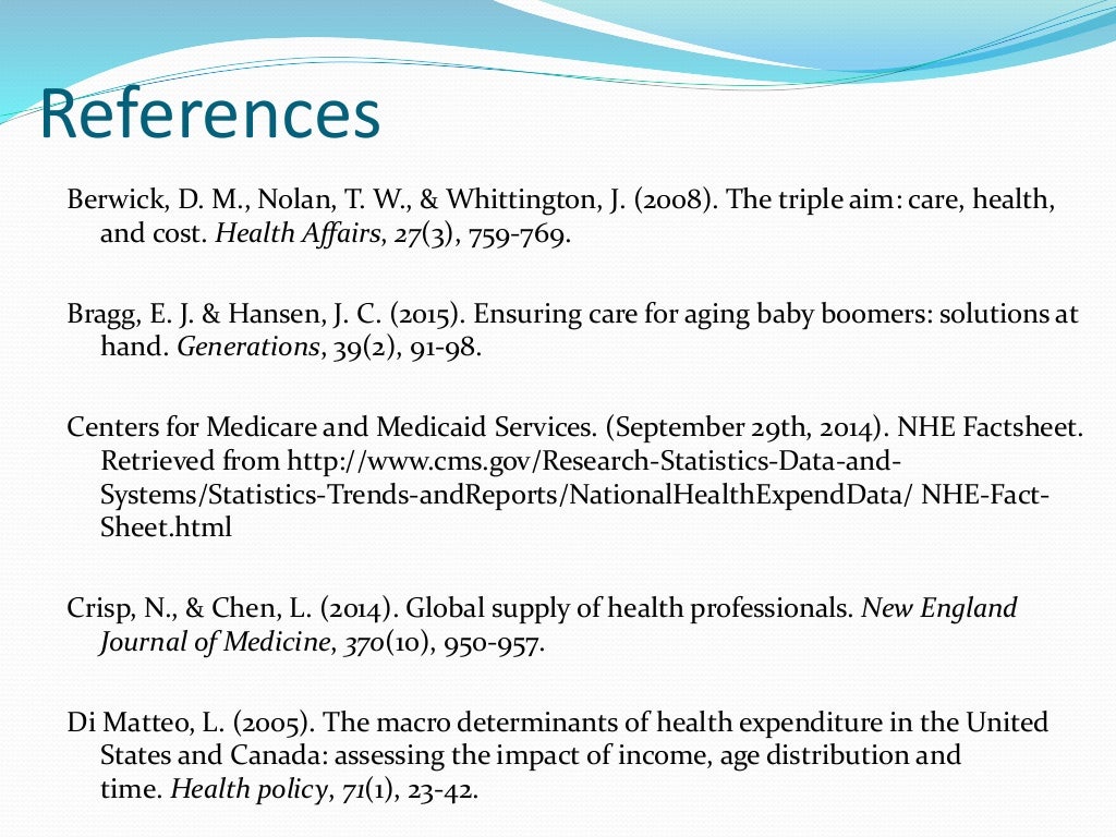 The macro trends in healthcare and the associated career