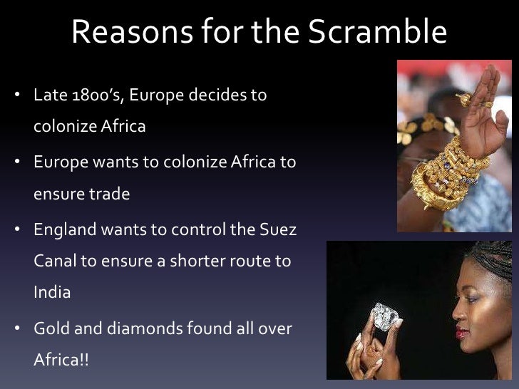 The Mad Scramble For Africa The Mad Scramble For Africa