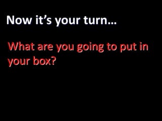 The magic box | PPT
