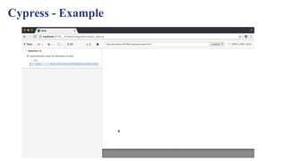 Cypress - Example
 