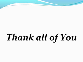 Thank all of You
 