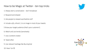 The magic of twitter | PPT
