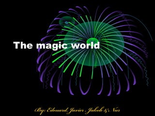The magic world
By:Edouard, Javier , Jakob & Nur
 