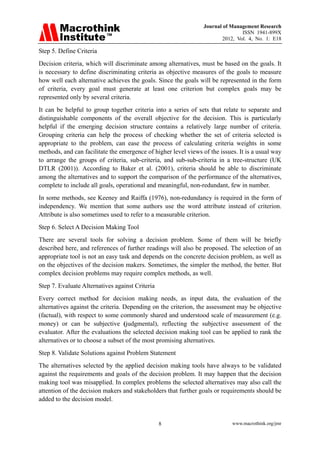 The main factors_beyond_decision_making