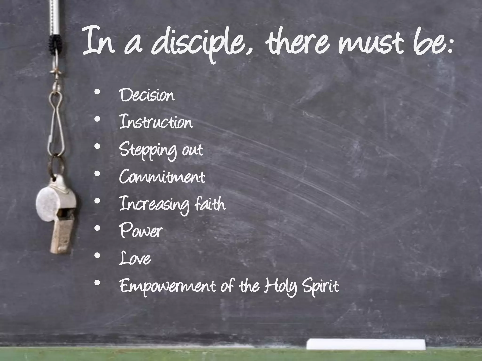 The making of a disciple ppt | PDF