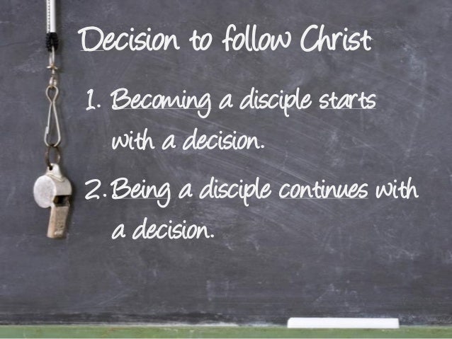 The Making of a Disciple