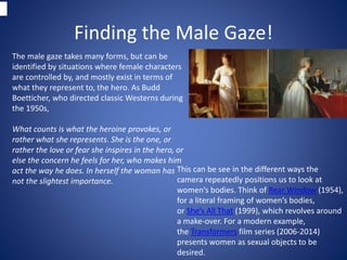 The male gaze theory | PPTX